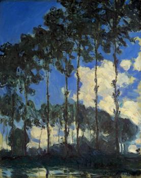 尅勞德 莫奈 Poplars on the Banks of the River Epte